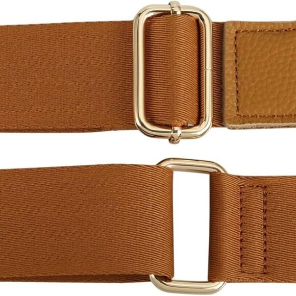 Leather Crossbody Strap Adjustable Wide Replacement Shoulder Bag Strap - Picture 4 of 6